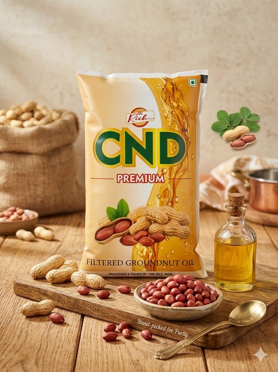 Premium Groundnut Oil